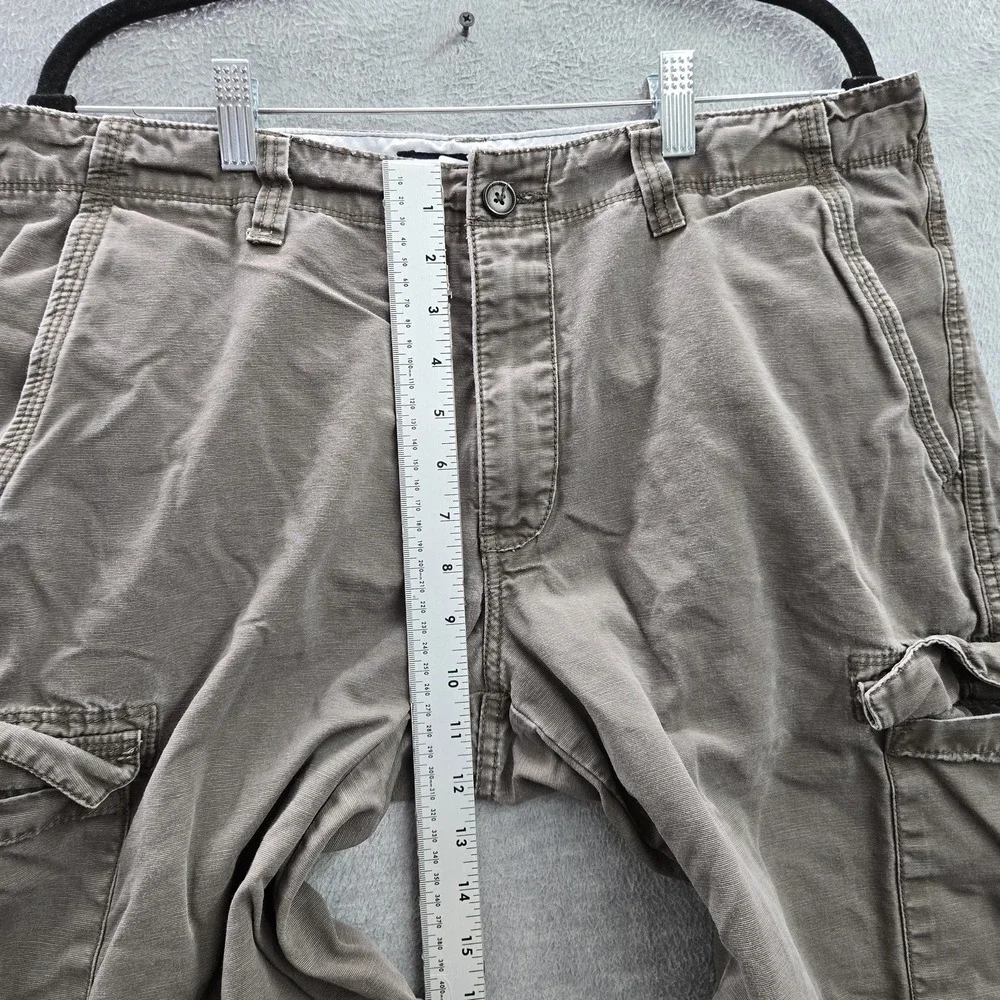 Banana Republic‎ Men Shorts 34 Brown Cargo Y2K Skate Baggy 11